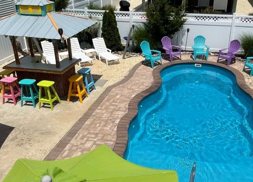 Book May & June Now! Pool Heated to 85 degrees! Ocean block.