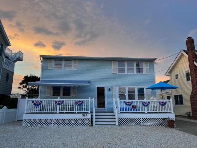 Surf City LBI Sleeps 11 Bayside BEAUTIFUL SUNSETS!
