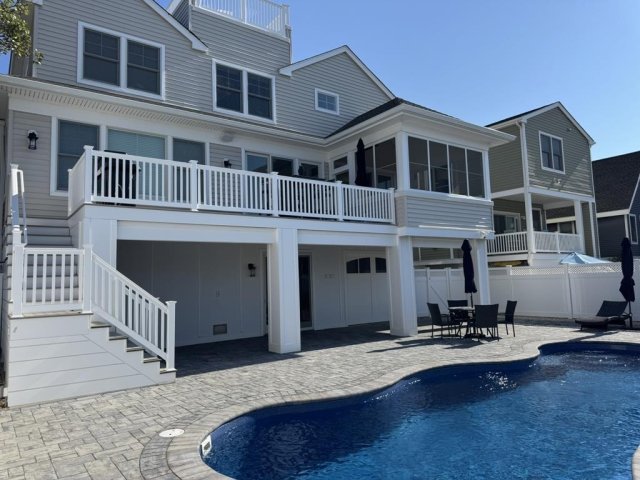 New Construction with a pool in Surf City