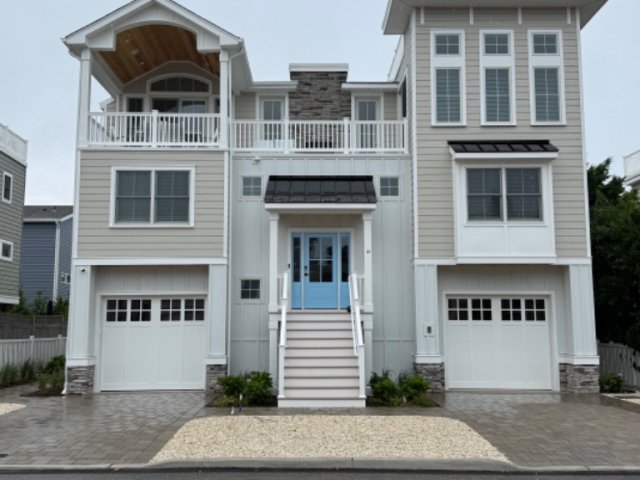 Baseball throw from the beach. Ocean Side, Beach Dream.